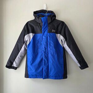UNDER ARMOUR Boys Westward 3-in-1 Snow Jacket | Medium | Shell + Liner Windproof